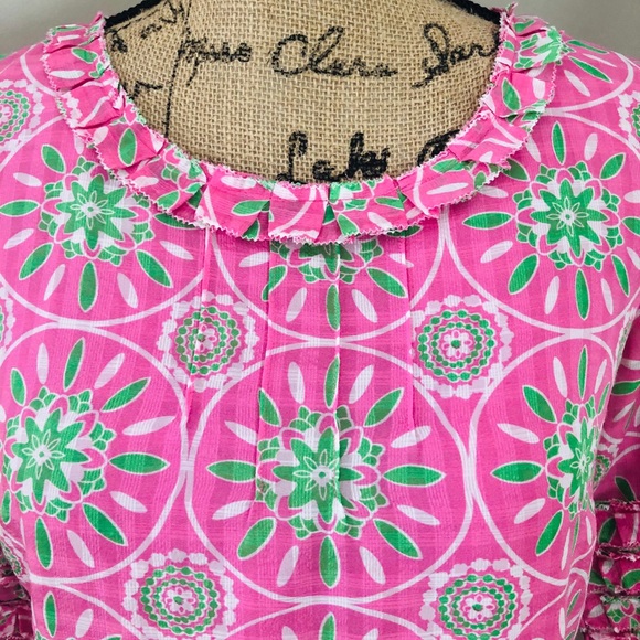 Lilly Pulitzer silk dress - Picture 3 of 8